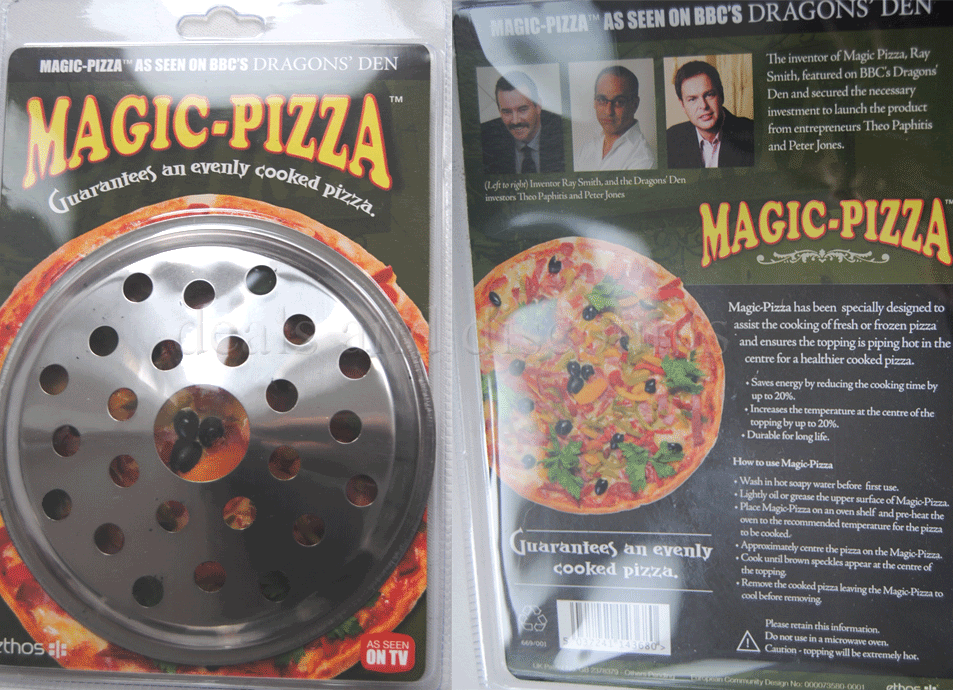 MAGIC PIZZA DRAGON'S DEN cooking kitchen gadget utensil eBay