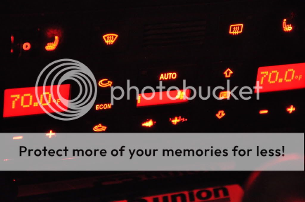 Climate Control Buttons.