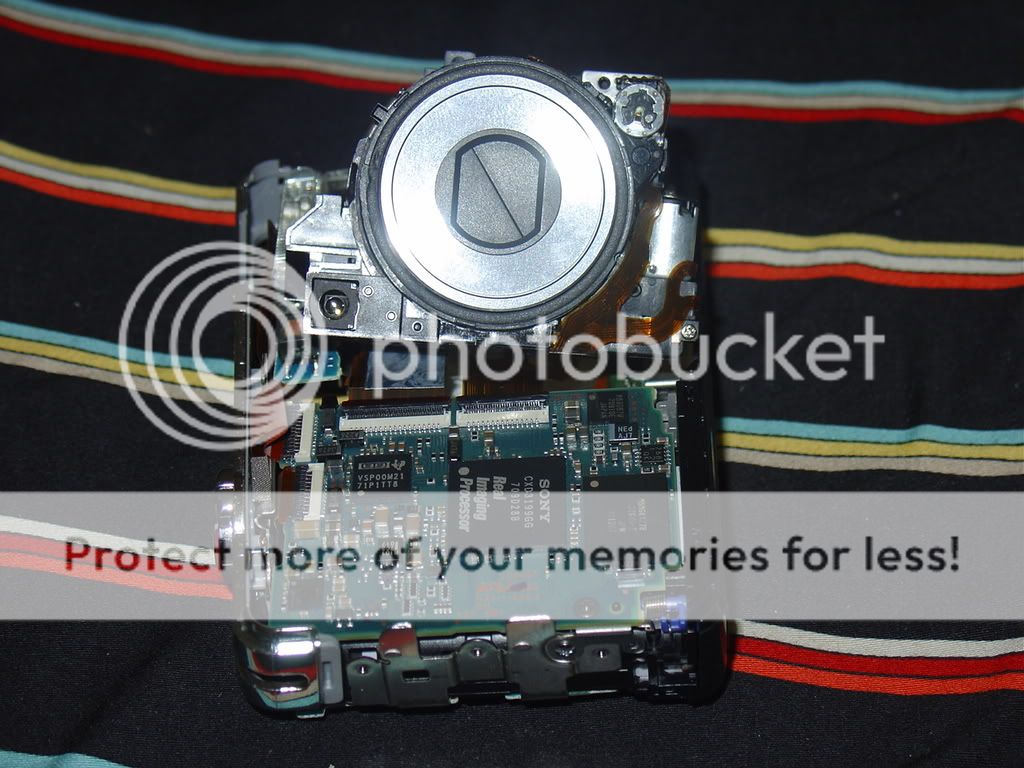 无基础经验试修sony dsc-w55快门关不紧问题